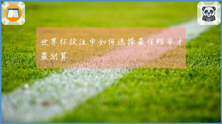 世界杯投注中如何选择最佳赔率才最划算